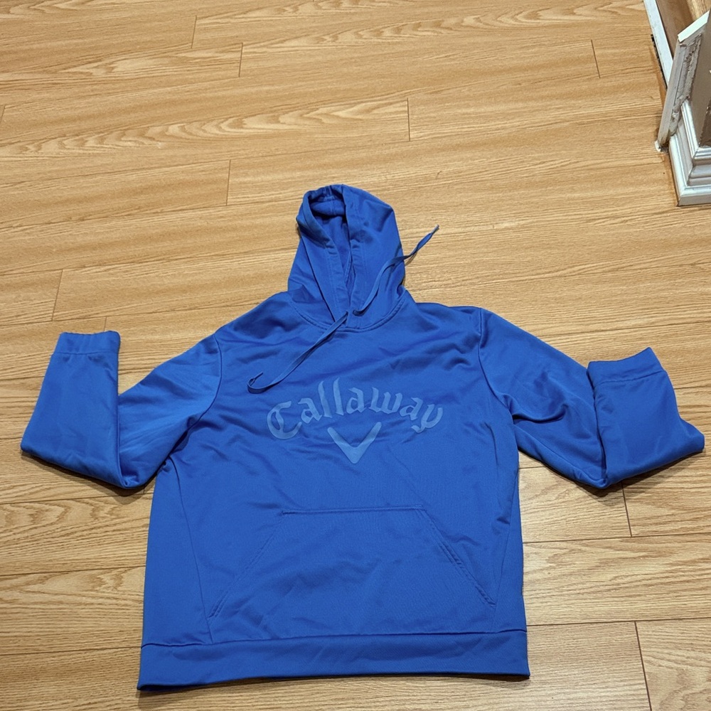 Callaway Vibrant Blue Pullover Hoodie